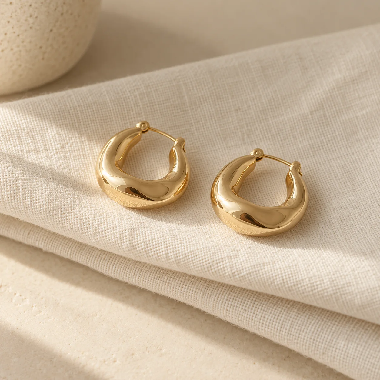 The Everyday Hoops — Sample in Gold tone — generated sample concept